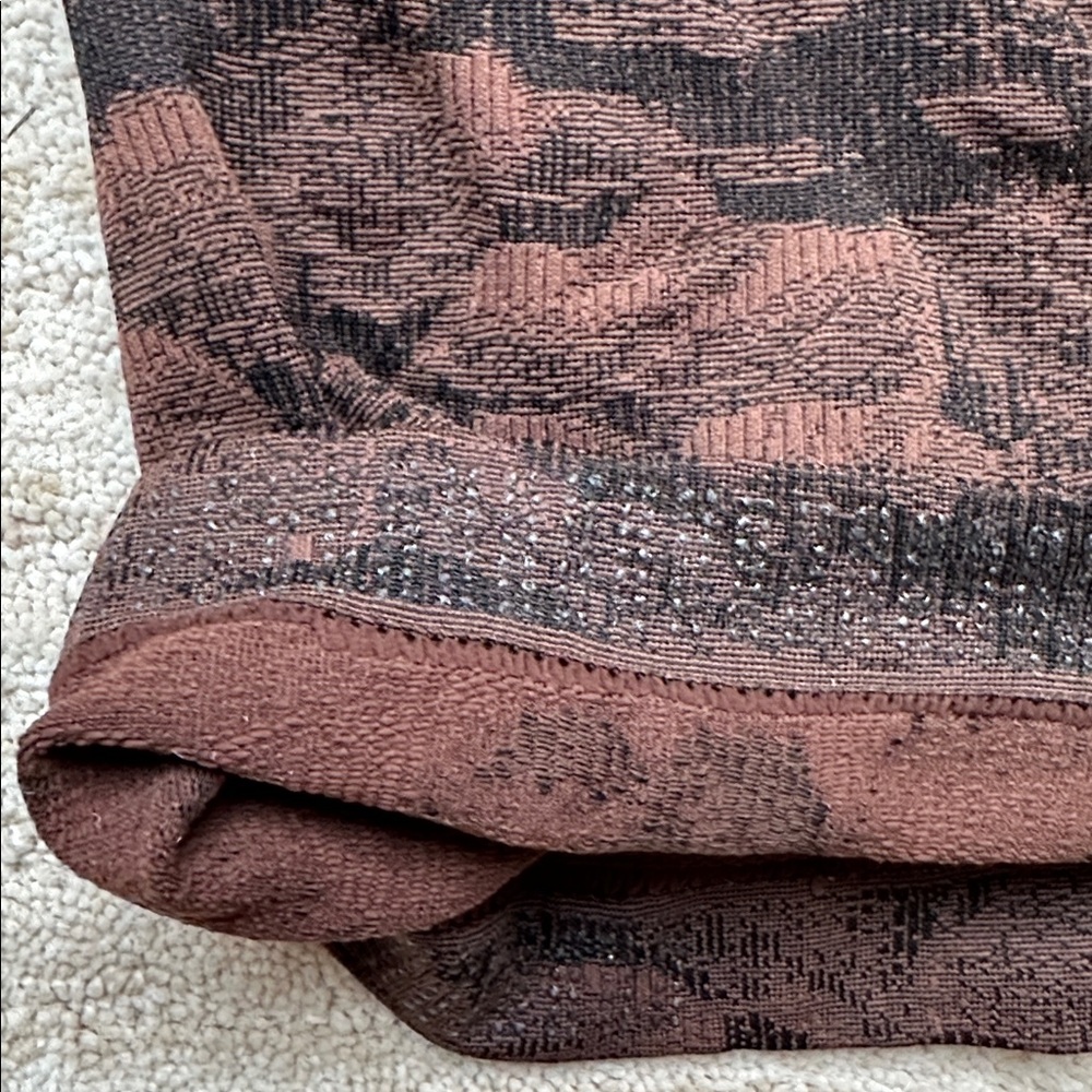 Like New: Athleta Momentum Floral Tank Top Seamless Racerback Brown Small - Picture 10 of 14